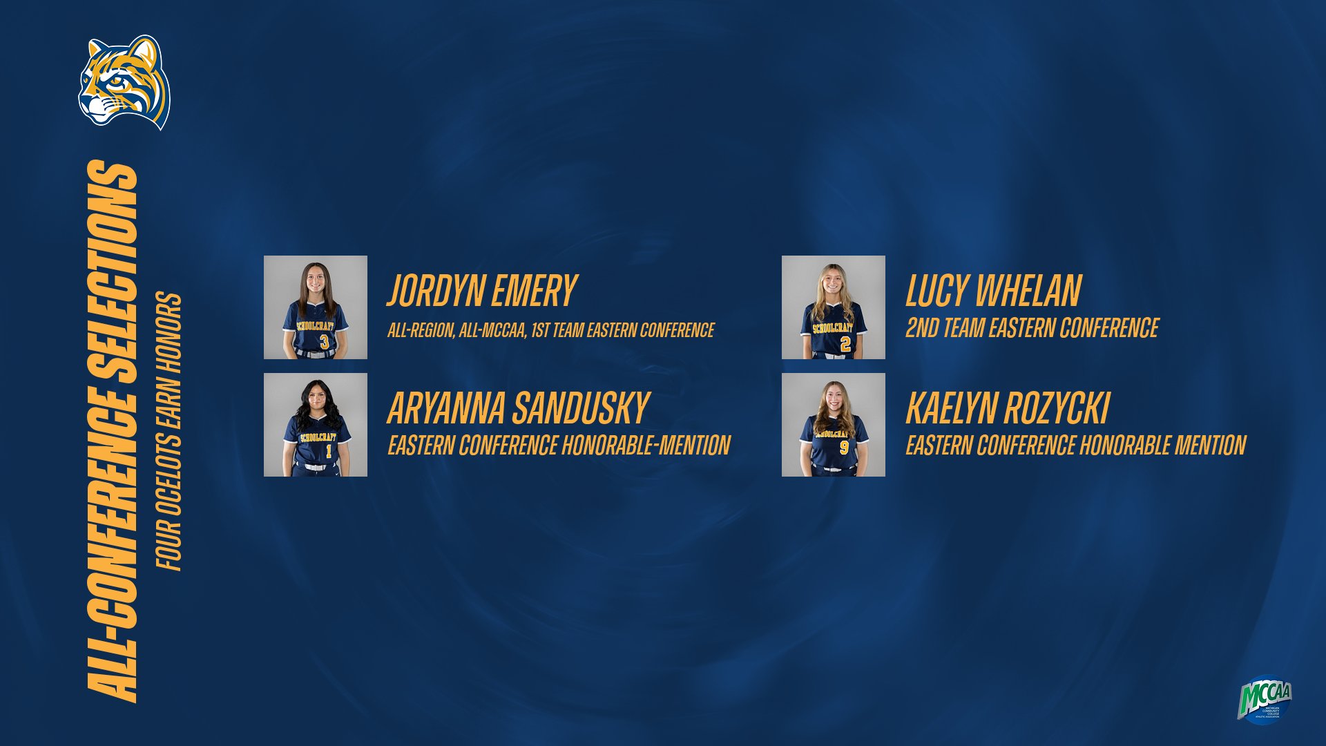 MCCAA and Region XII Release Softball Post-Season Awards