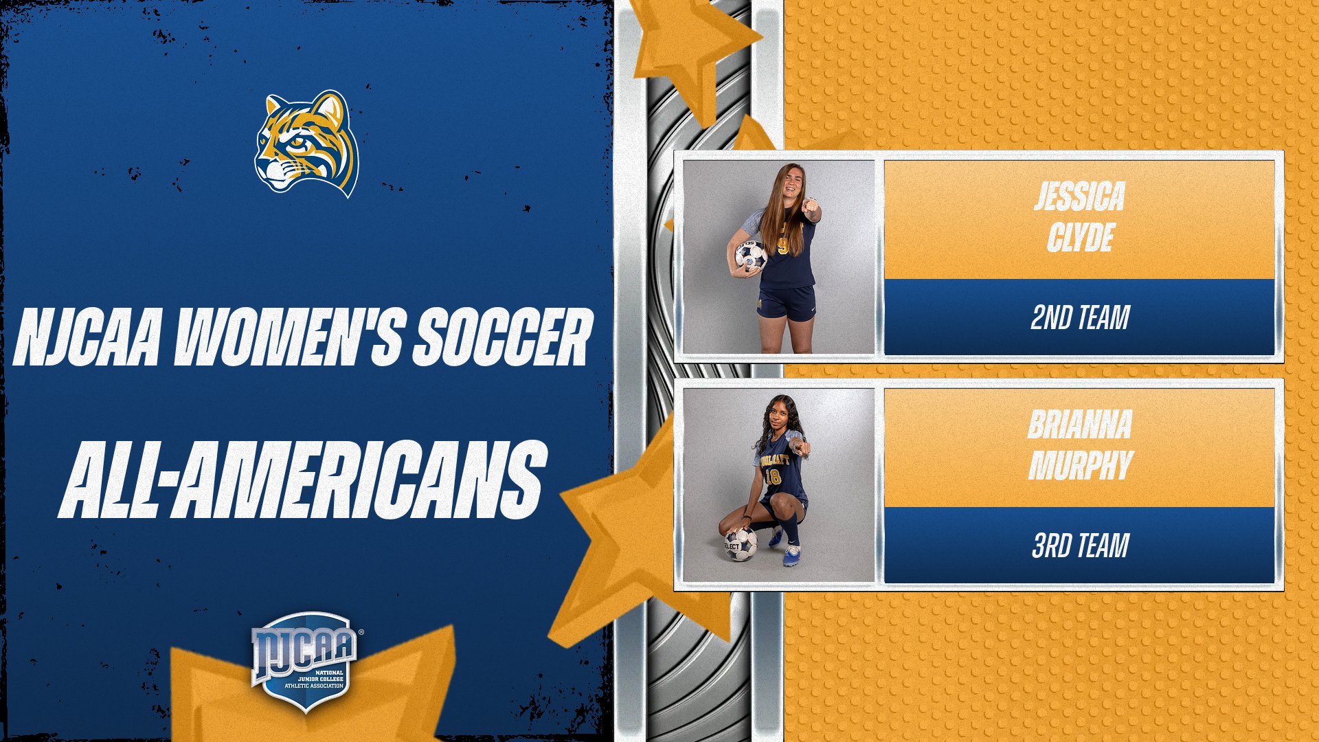 Clyde and Murphy Named NJCAA All-Americans